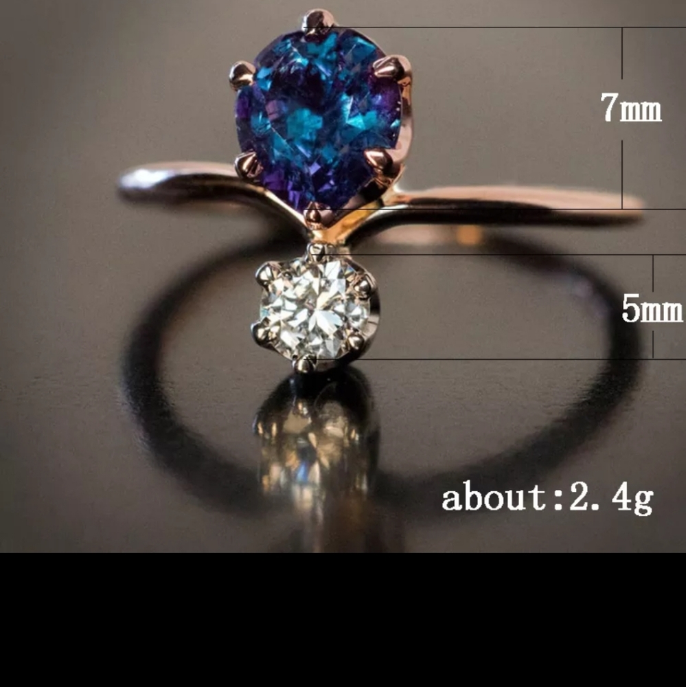 (((CLEARANCE)))    14k Rose Gold Plated Over 925 Sterling silver - Picture 3 of 3